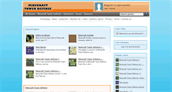 Desktop Screenshot of minecrafttowerdefense.com